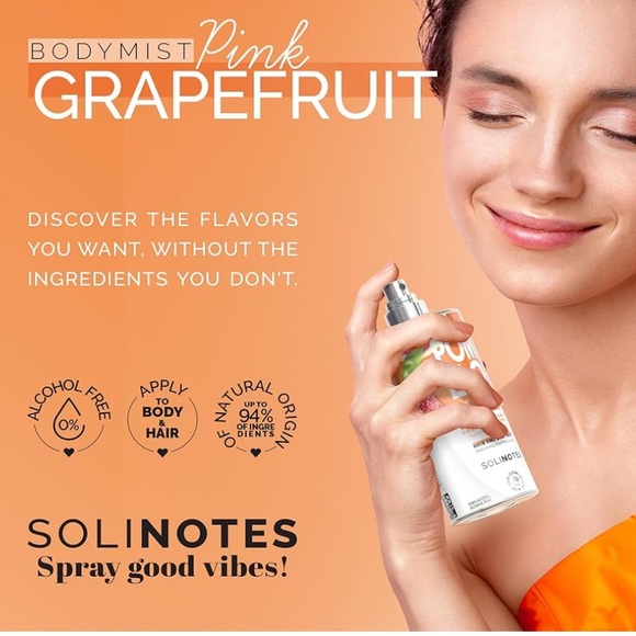 Solinotes Pomelo Hair and Body Mist - Picture 2 of 5
